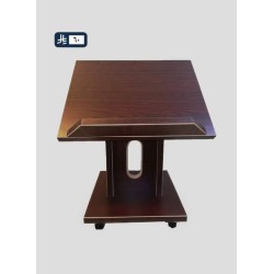  حامل مصحف قران خشبي ارضي بني