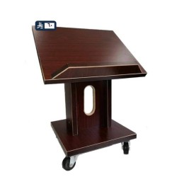  حامل مصحف قران خشبي ارضي بني