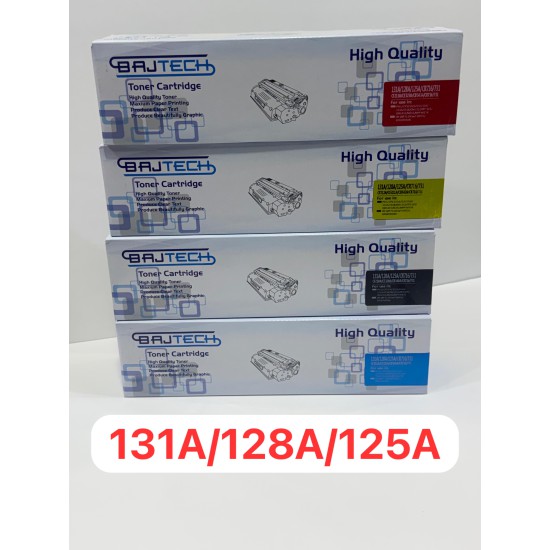 حبر طابعه ليزر باج تاش ملون واسود 130A 